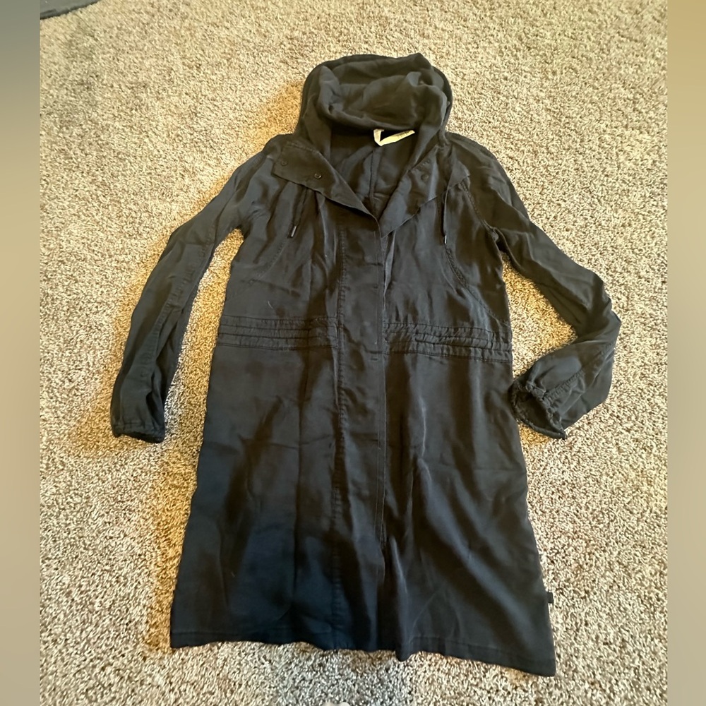 lululemon athletica Black Trench Coat